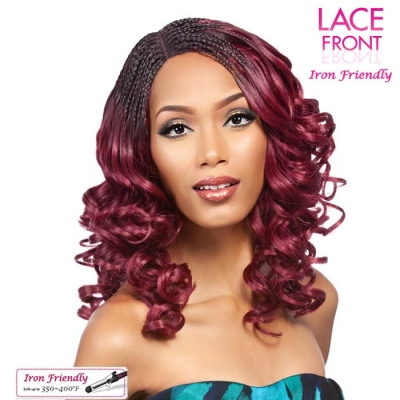 It's a Wig Synthetic Hair INVISIBLE BRAID LACE FRONT WIG - ROMANCE